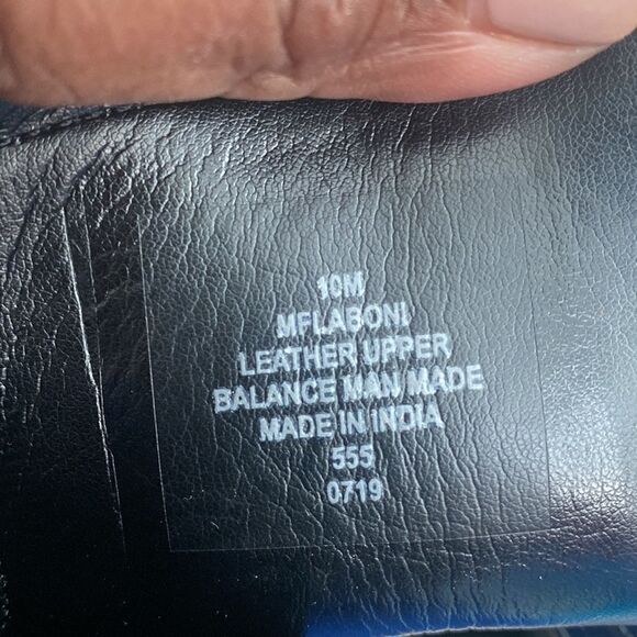 MARC FISHER Laboni Leather Combat Boots 10 - Picture 8 of 10